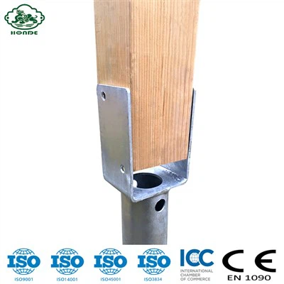 Pavilion galvaniseruðu skrúfugrunnur